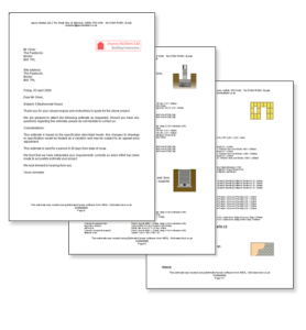 Professional quotations in seconds to win you the work | Building Software for Builders