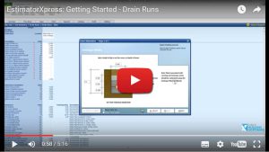 Estimating Software for new builds - drains and drainage
